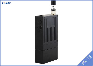 Батарея шифрования высокого уровня безопасности AES256 задержки H.264 передатчика COFDM полицейского детектива мини видео- низкая использующая энергию