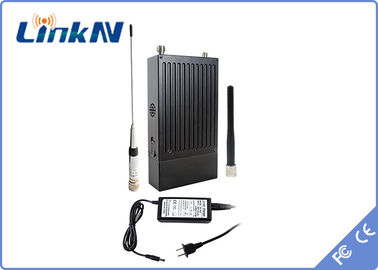 Передатчик QPSK HDMI COFDM видео- &amp; задержка AES256 CVBS H.264 низкое шифрование с батареей