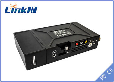 Система HDMI цифров военного долгосрочного радиотелеграфа COFDM видео- &amp; задержка CVBS H.264 низкая батарея использующая энергию