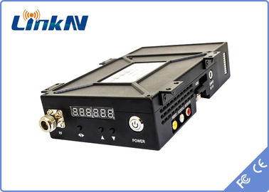 Передатчик COFDM HDMI Manpack видео- &amp; высокий уровень безопасности AES256 CVBS батарея латентности шифрования низкая использующая энергию
