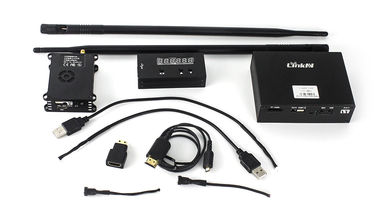 латентность мини размера канала передачи данных COFDM HDMI CVBS AES256 UAV 5-20km низкая