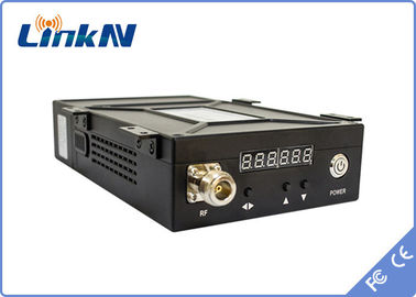 Долгосрочный передатчик COFDM HDMI Manpack видео- &amp; безопасность AES256 CVBS высокая батарея шифрования использующая энергию
