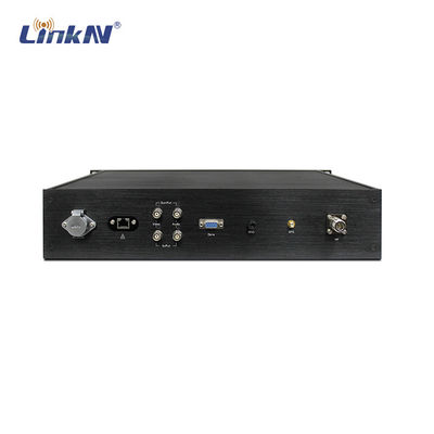 Передатчик HDMI/SDI CVBS AES256 300-2700MHz Шкаф-держателя COFDM наивысшей мощности 2U военной полиции 20W видео- ориентированный на заказчика