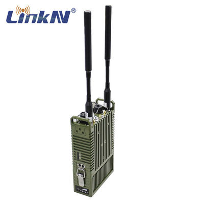 Тактическое шифрование СЕТКИ MANET 4W MIMO 4G GPS/BD PPT WiFi AES IP радио видео- данных с батареей индикатора LCD использующей энергию