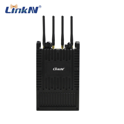 Бес SIM 5G Manpack Радио 4T4R HDMI &amp; LAN DC-12V RTSP RTMP ONVIF TS UDP