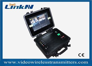 Портативное шифрование H.264 приемника HDMI CVBS AES256 COFDM видео- с батареей
