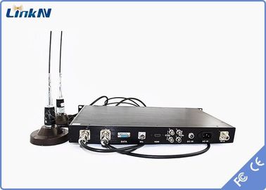 LKAV1302 Военно-тактический 1U Rack Монтируемый видеоприемник COFDM высокобезопасное шифрование AES256