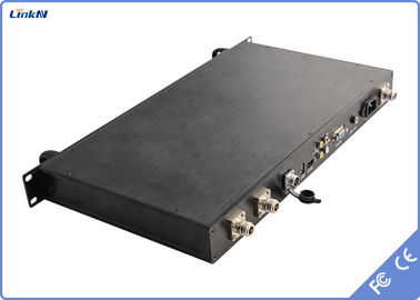 LKAV1302 Rugged 1U Rack Mount 2-8MHz Пропускная способность низкой задержки COFDM видеоприемник