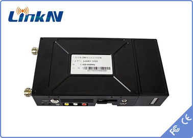 модуляции шифрования COFDM высокого уровня безопасности AES256 передатчика 2km задержка военной FHD видео- низкая