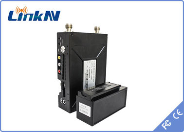 LKAV1605 COFDM видеопередатчик QPSK HDMI &amp; CVBS H.264 низкая задержка AES256 шифрование с батареей