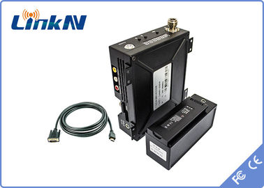 Антенны тактического военного шифрования держателя шкафа HDMI приемника 1U COFDM CVBS SDI AES256 двойные