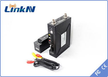 Тактический передатчик COFDM HDMI Manpack беспроводной Aduio видео- &amp; шифрование CVBS AES256 внутренная связь двухсторонняя