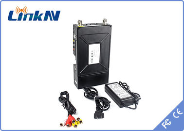 Военный тактический NLOS видео- передатчик COFDM HDMI &amp; шифрование CVBS AES256 внутренная связь низкой задержки двухсторонняя