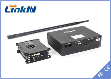 шифрование 300-2700MHz связи 1080p HDMI AES256 UAV 10km видео-
