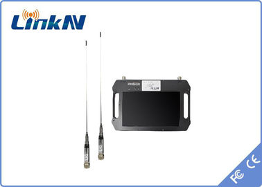COFDM видеоприемник с батареей HDMI CVBS с дисплеем разнообразия приема AES256 DC 12V