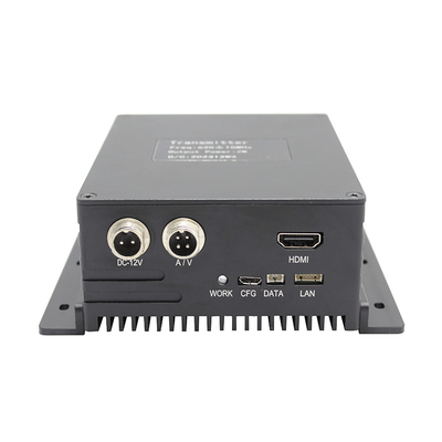 Шифрования AES256 передатчика 1-2KM робота задержка изрезанного COFDM UGV EOD видео- NLOS низкая