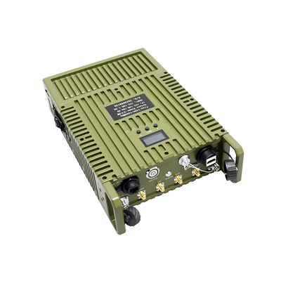 Тактический манпак MANET Радио 43dBm AES256 Частота прыжка AES256