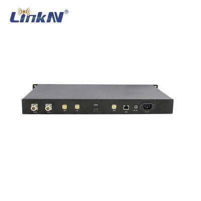 LKAV3307 Военная беспроводная связь 1U Rack Mount 4W MIMO FHSS Наружное радио IP MESH