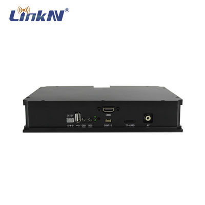 Шифрования PAL HDMI COFDM QPSK AES256 системы CVBS NTSC полиции UGV задержка беспроводного видео- низкая