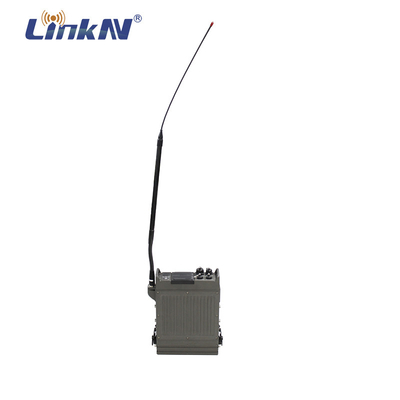 Батарея UHF IP67 VHF базовой станции 50-70km военного узкодиапазона СЕТКИ портативная использующая энергию