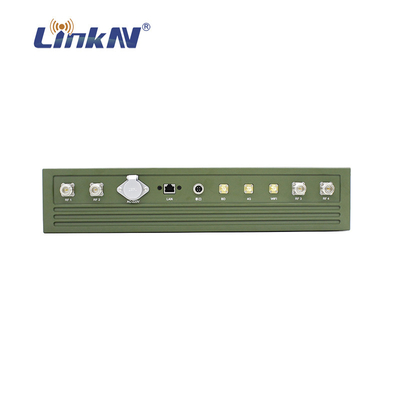Шифрование GPS/BD радио 43dBm AES сетки IP базовой станции 2U корабля 4G LTE